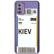 Прозрачный чехол BoxFace Nokia G42 Ticket Kiev