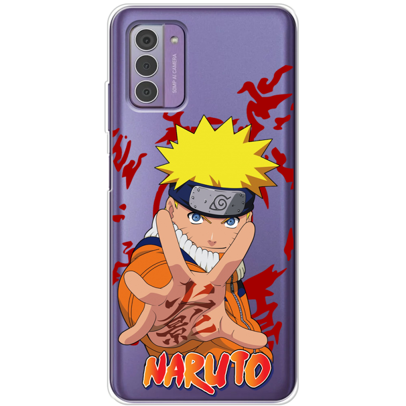 Прозрачный чехол BoxFace Nokia G42 Naruto