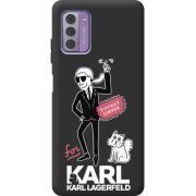 Черный чехол BoxFace Nokia G42 For Karl