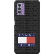 Черный чехол BoxFace Nokia G42 Tommy Print