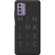 Черный чехол BoxFace Nokia G42 Minimalistic