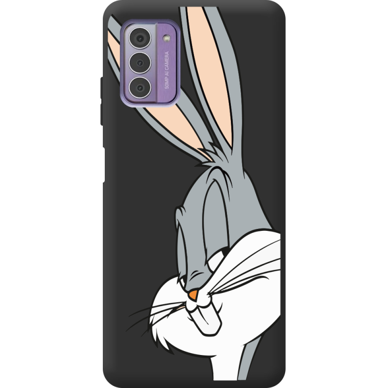 Черный чехол BoxFace Nokia G42 Lucky Rabbit