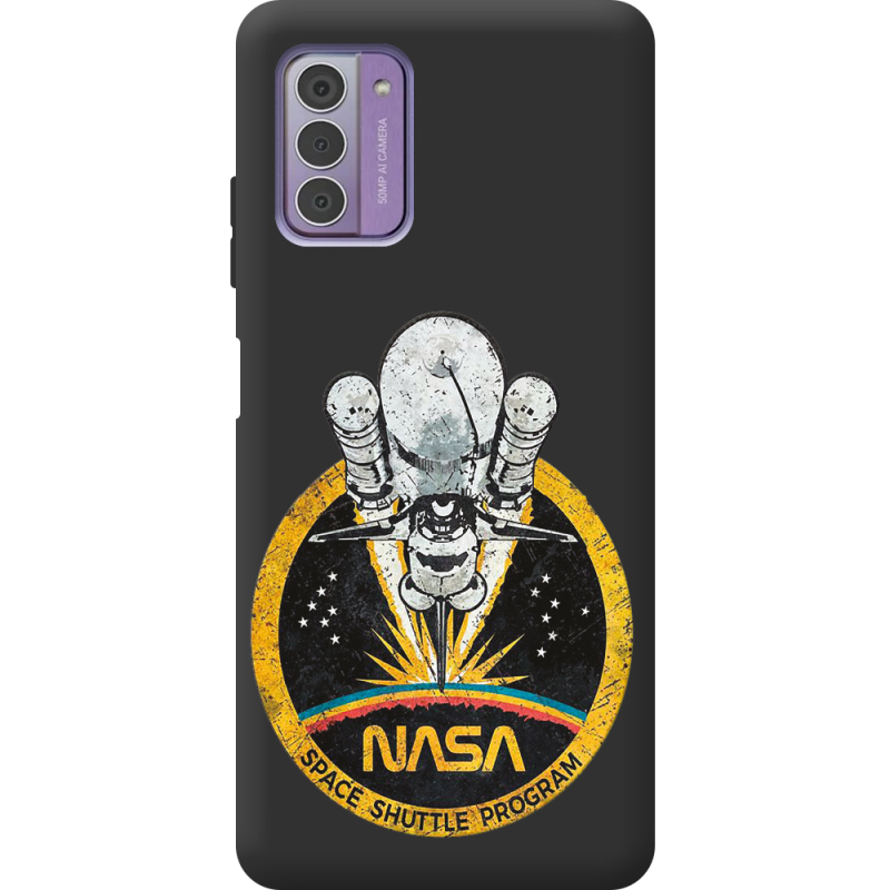 Черный чехол BoxFace Nokia G42 NASA Spaceship