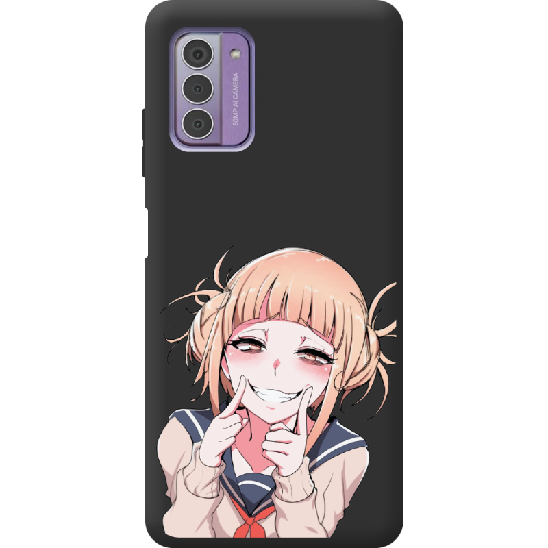 Черный чехол BoxFace Nokia G42 Himiko Toga Smile