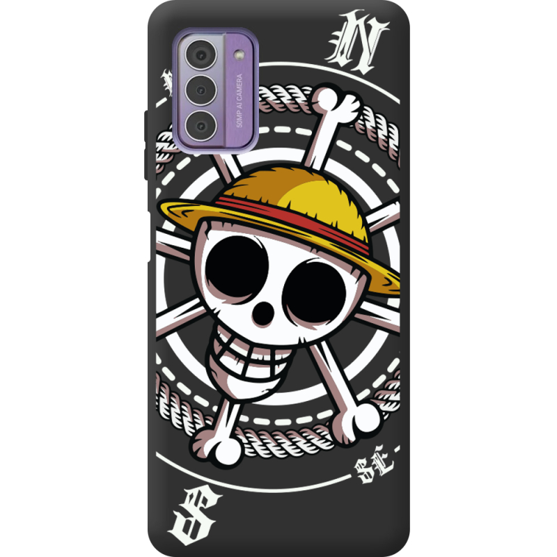 Черный чехол BoxFace Nokia G42 One Piece Компас