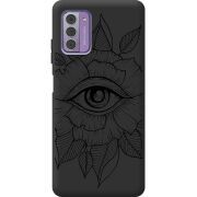 Черный чехол BoxFace Nokia G42 Eye