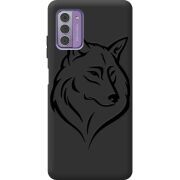 Черный чехол BoxFace Nokia G42 Wolf