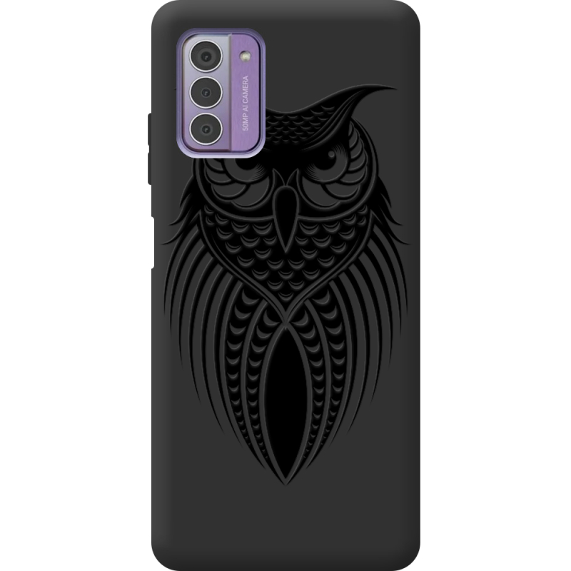 Черный чехол BoxFace Nokia G42 Owl