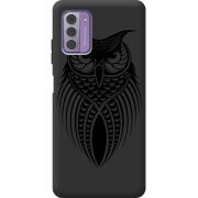 Черный чехол BoxFace Nokia G42 Owl