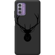 Черный чехол BoxFace Nokia G42 Deer