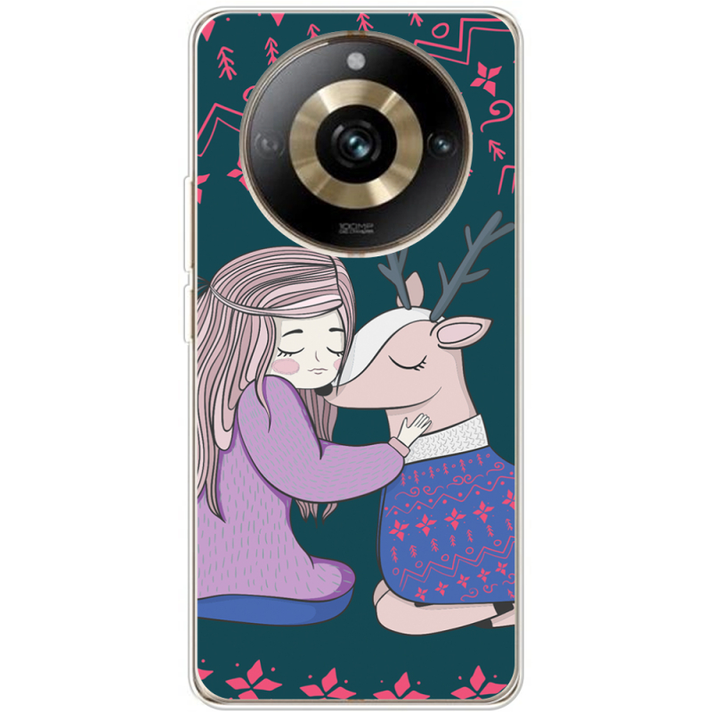 Чехол BoxFace Realme 11 Pro / 11 Pro Plus Girl and deer