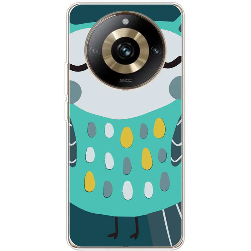 Чехол BoxFace Realme 11 Pro / 11 Pro Plus Green Owl