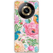 Чехол BoxFace Realme 11 Pro / 11 Pro Plus Birds in Flowers