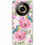 Чехол BoxFace Realme 11 Pro / 11 Pro Plus Birds and Flowers