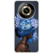 Чехол BoxFace Realme 11 Pro / 11 Pro Plus Exquisite Blue Flowers