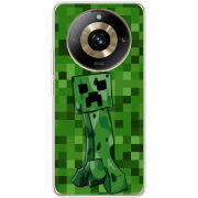 Чехол BoxFace Realme 11 Pro / 11 Pro Plus Minecraft Creeper