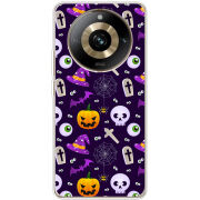 Чехол BoxFace Realme 11 Pro / 11 Pro Plus Halloween Purple Mood