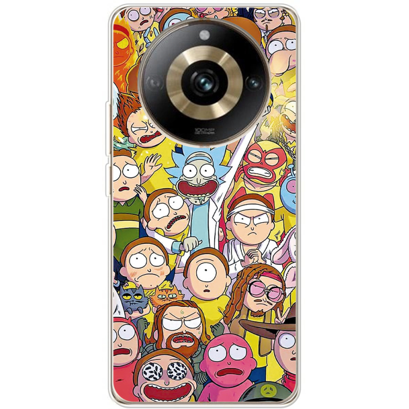 Чехол BoxFace Realme 11 Pro / 11 Pro Plus Rick and Morty