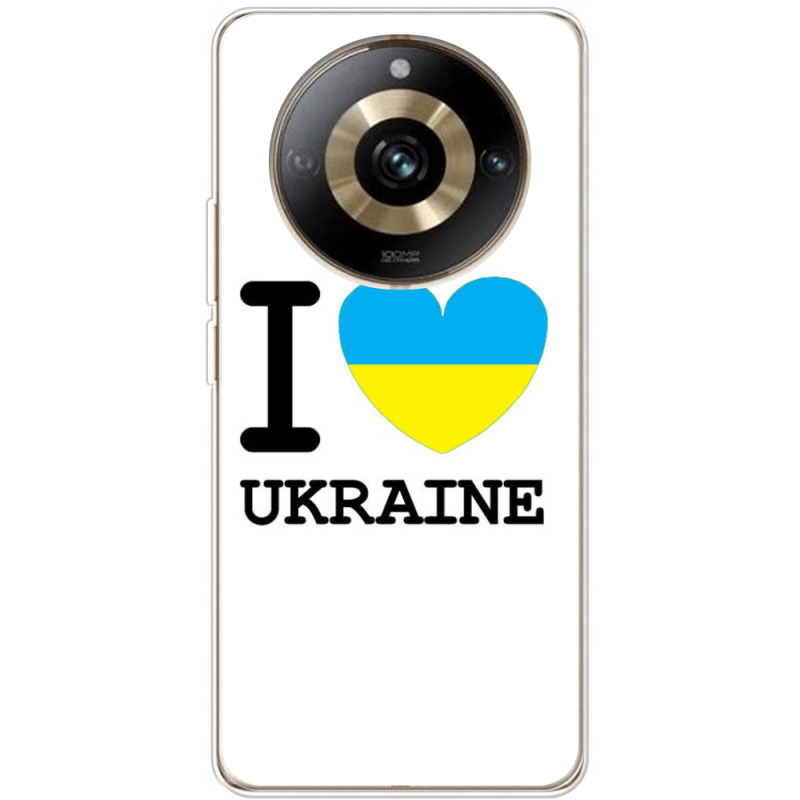 Чехол BoxFace Realme 11 Pro / 11 Pro Plus I love Ukraine