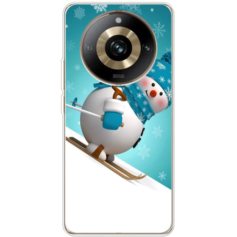 Чехол BoxFace Realme 11 Pro / 11 Pro Plus Skier Snowman