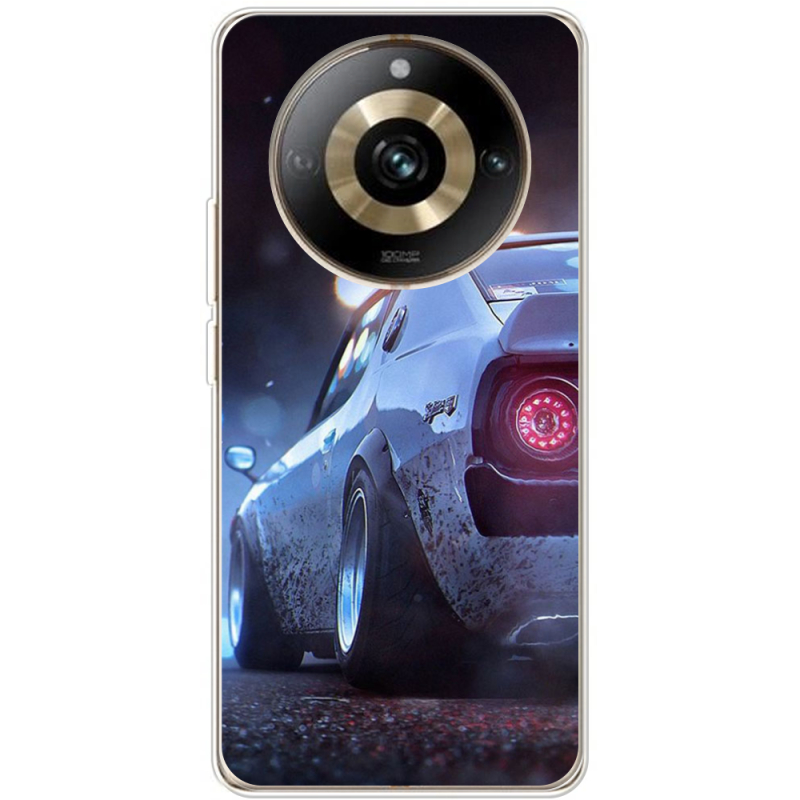 Чехол BoxFace Realme 11 Pro / 11 Pro Plus Silver Car