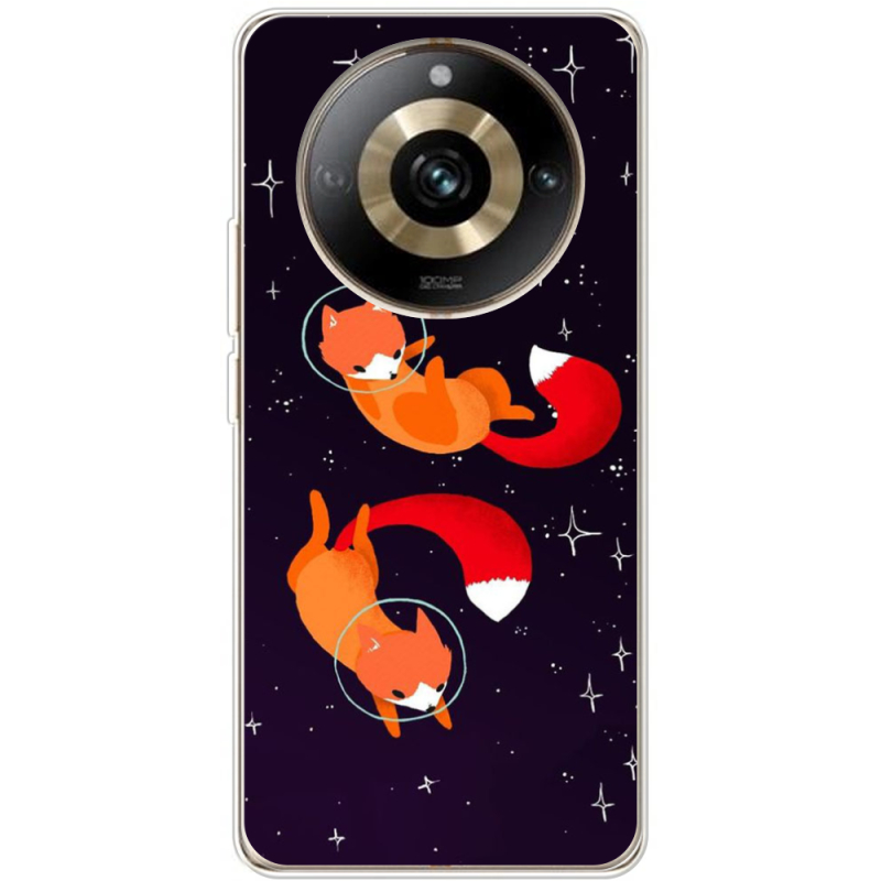 Чехол BoxFace Realme 11 Pro / 11 Pro Plus Fox-Astronauts