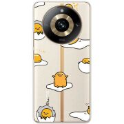 Прозрачный чехол BoxFace Realme 11 Pro / 11 Pro Plus Gudetama