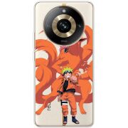 Прозрачный чехол BoxFace Realme 11 Pro / 11 Pro Plus Naruto and Kurama