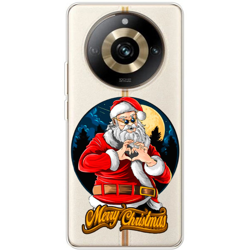 Прозрачный чехол BoxFace Realme 11 Pro / 11 Pro Plus Cool Santa