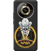 Черный чехол BoxFace Realme 11 Pro / 11 Pro Plus NASA Spaceship