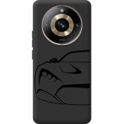 Черный чехол BoxFace Realme 11 Pro / 11 Pro Plus Sportcar