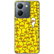 Чехол BoxFace Vivo Y36 Yellow Ducklings