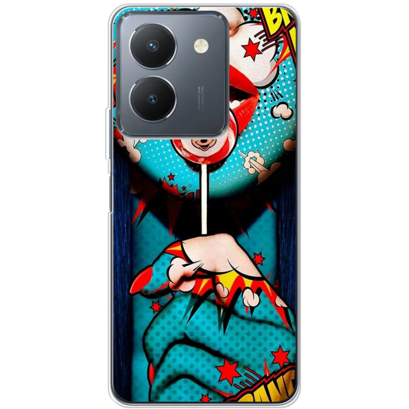 Чехол BoxFace Vivo Y36 Girl Pop Art