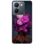 Чехол BoxFace Vivo Y36 Exquisite Purple Flowers