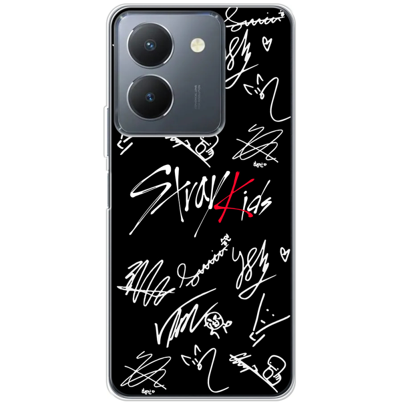 Чехол BoxFace Vivo Y36 Stray Kids автограф