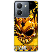 Чехол BoxFace Vivo Y36 StandOff 2 gold