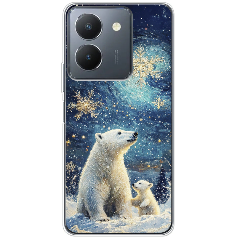 Чехол BoxFace Vivo Y36 Північні ведмеді