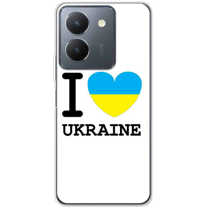 Чехол BoxFace Vivo Y36 I love Ukraine