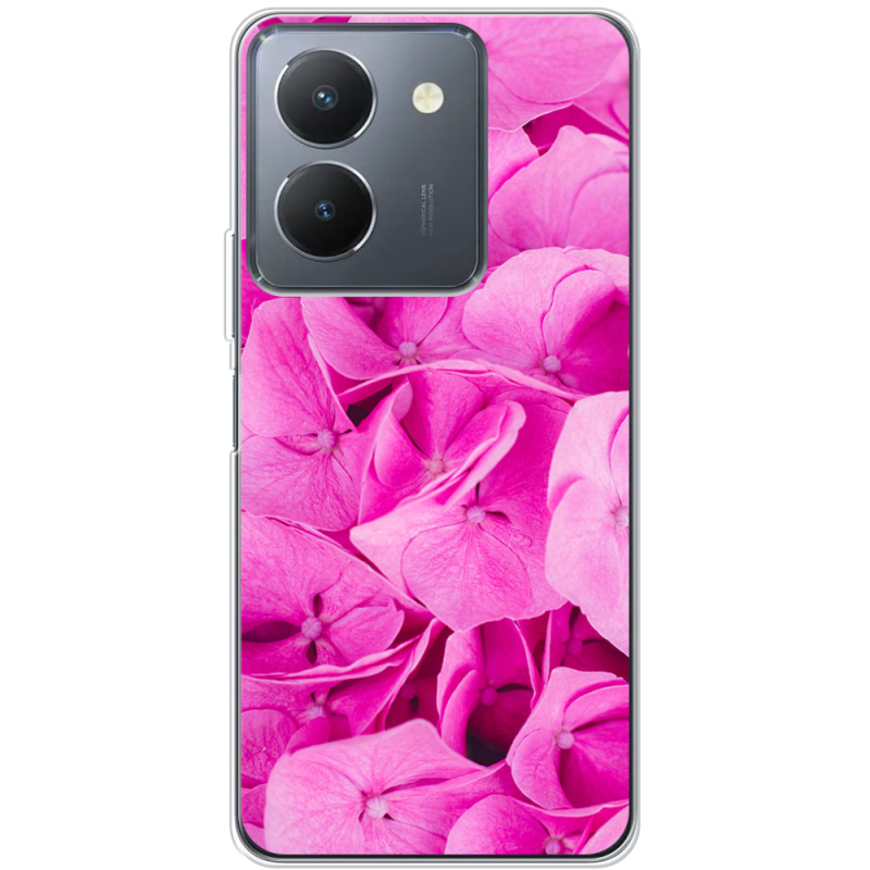 Чехол BoxFace Vivo Y36 Pink Flowers