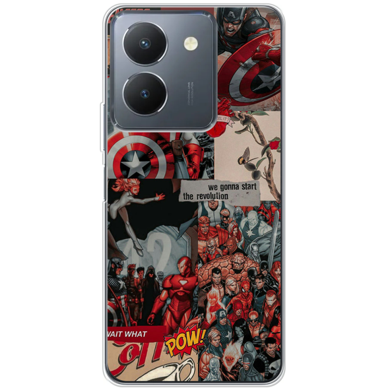 Чехол BoxFace Vivo Y36 Marvel Avengers