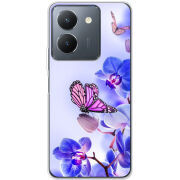 Чехол BoxFace Vivo Y36 Orchids and Butterflies