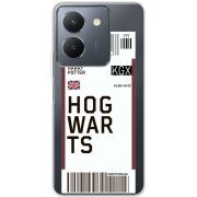 Прозрачный чехол BoxFace Vivo Y36 Ticket Hogwarts