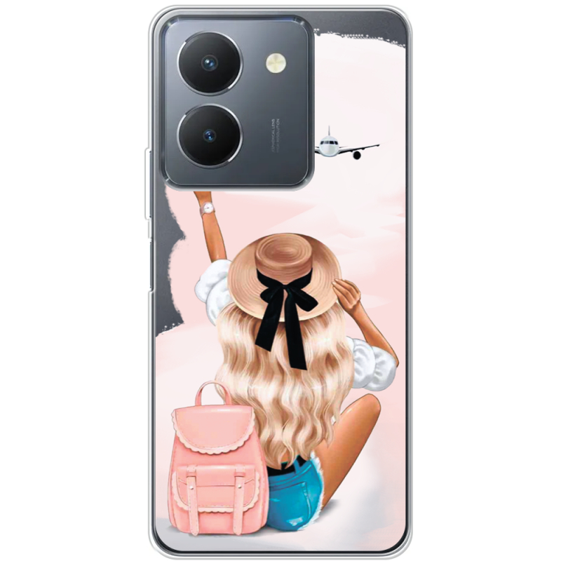 Прозрачный чехол BoxFace Vivo Y36 Travel Girl