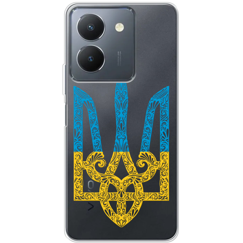 Прозрачный чехол BoxFace Vivo Y36 Gold Trident