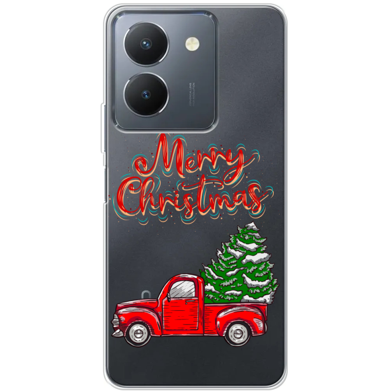 Прозрачный чехол BoxFace Vivo Y36 Holiday Car