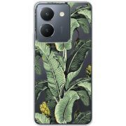 Прозрачный чехол BoxFace Vivo Y36 Banana Leaves