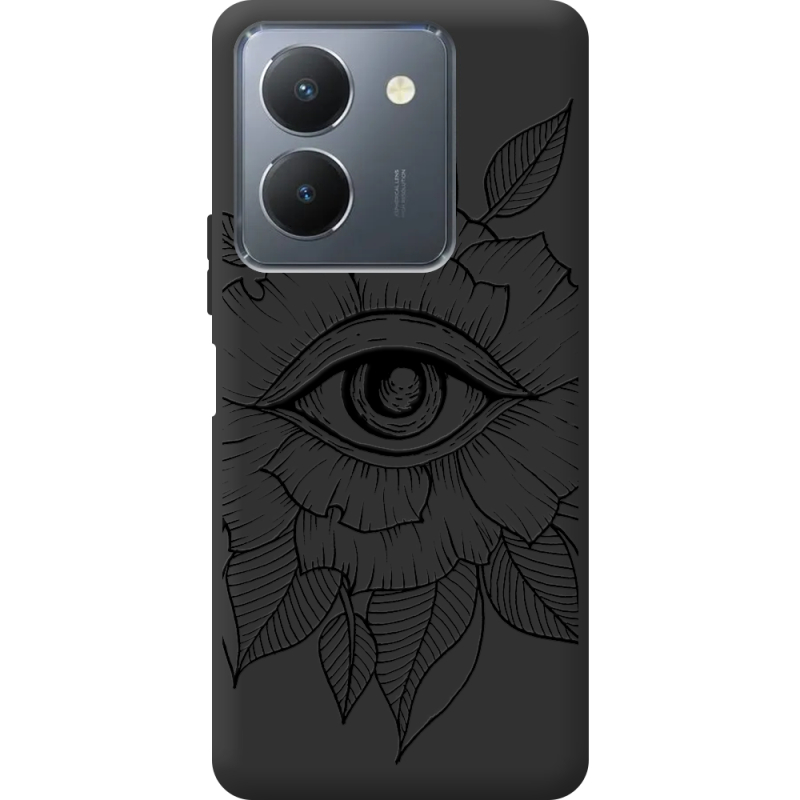 Черный чехол BoxFace Vivo Y36 Eye