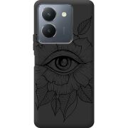 Черный чехол BoxFace Vivo Y36 Eye