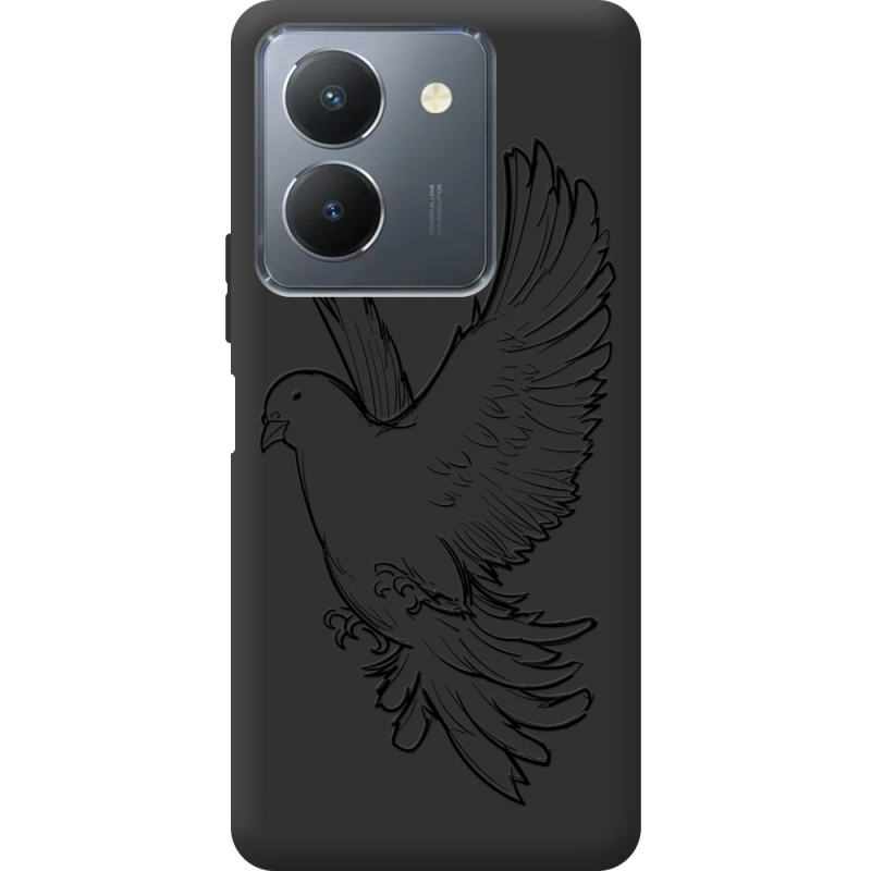 Черный чехол BoxFace Vivo Y36 Dove