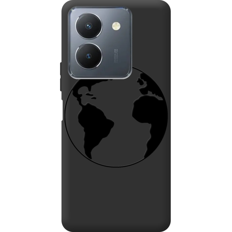 Черный чехол BoxFace Vivo Y36 Earth